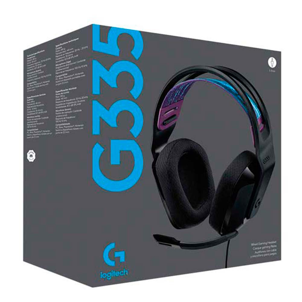 Logitech G335 Auriculares Gaming Blancos